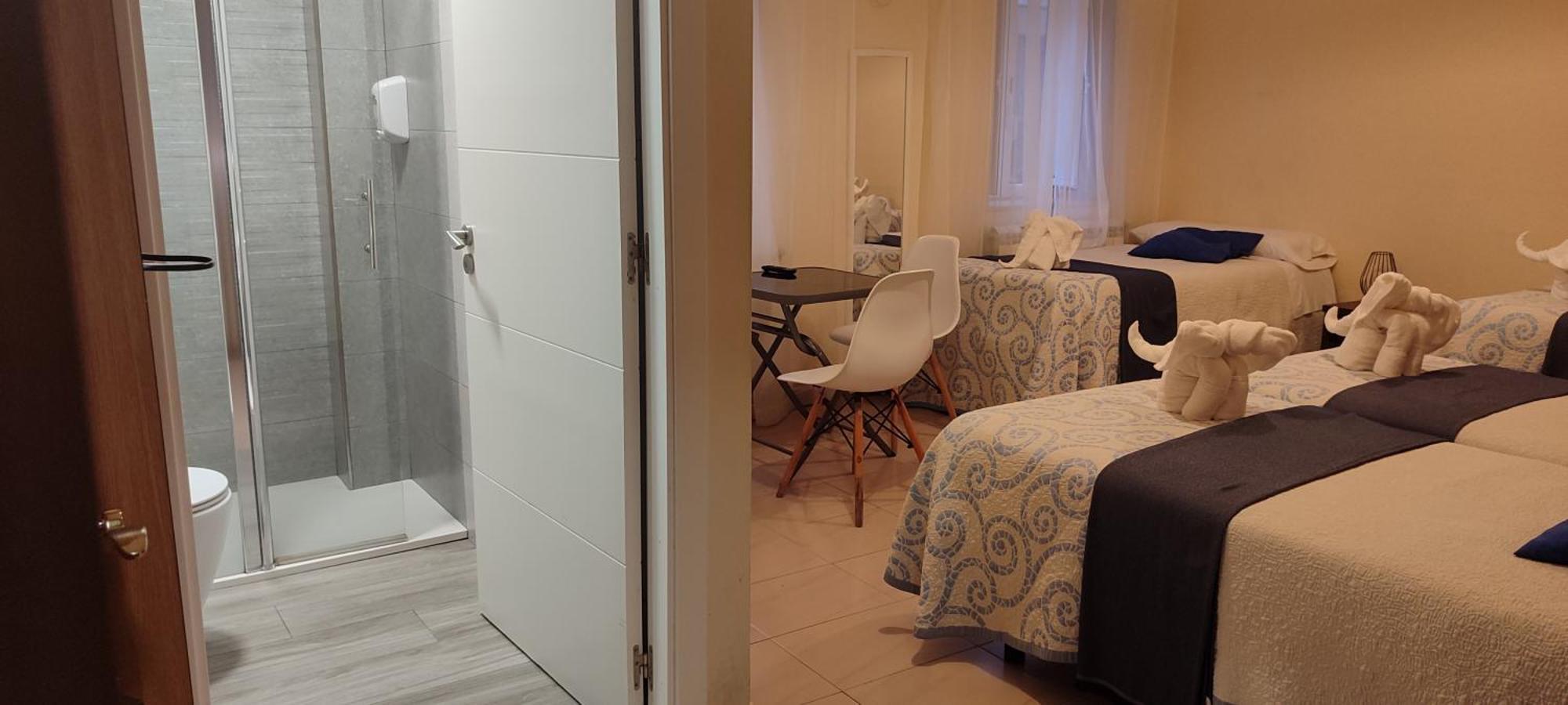 Pension Mar Portomarin Bagian luar foto