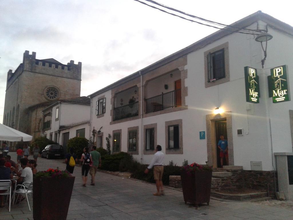 Pension Mar Portomarin Bagian luar foto